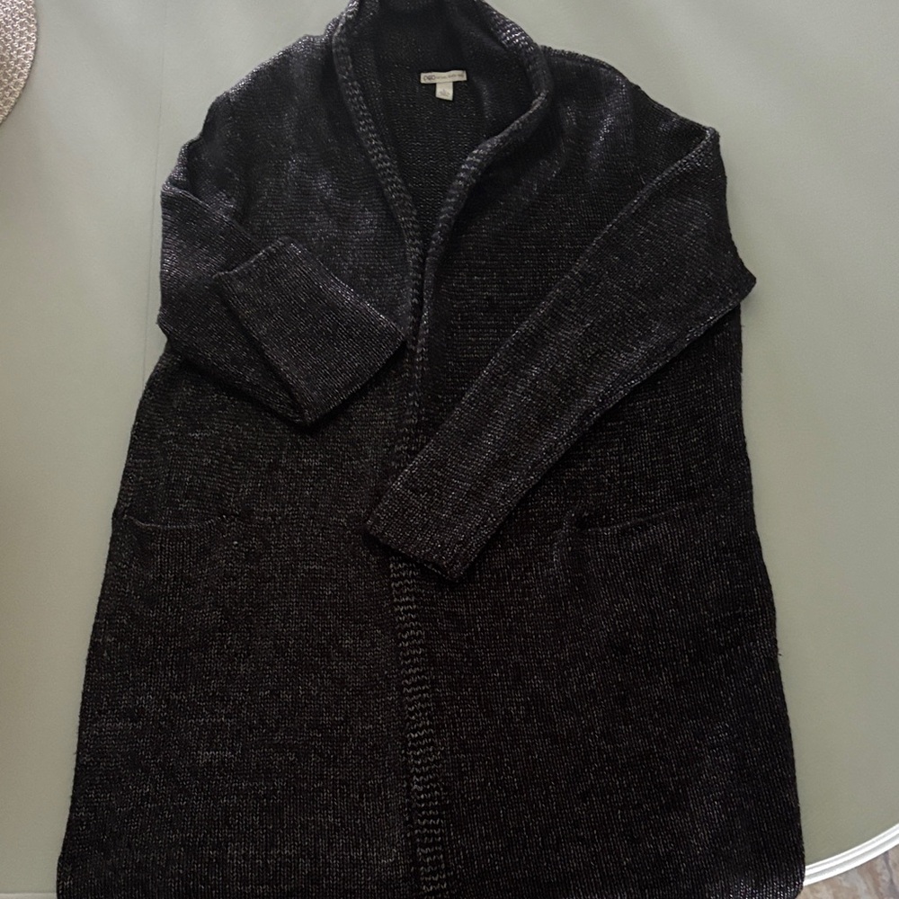 Cato women’s Charcoal Cardigan Sweater